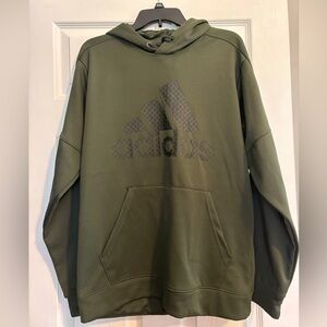 ADIDAS Army green Hoodie Men’s Sz. L